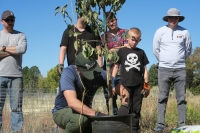 Tree Planting at the Nature Center at Pia Okwai
